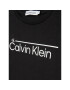 Calvin Klein Jeans Tričko Institutional Lined Logo IB0IB01321 Čierna Regular Fit - Pepit.sk