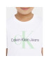 Calvin Klein Jeans Tričko Monogram IU0IU00460 Biela Regular Fit - Pepit.sk