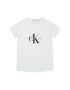 Calvin Klein Jeans Tričko Monogram Logo IU0IU00068 Biela Regular Fit - Pepit.sk