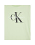 Calvin Klein Jeans Tričko Monogram Logo IU0IU00267 Zelená Regular Fit - Pepit.sk