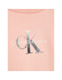 Calvin Klein Jeans Úpletové šaty Gradient Monogram IG0IG01677 Ružová Relaxed Fit - Pepit.sk