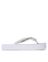 Calvin Klein Jeans Žabky Beach Sandal Flatform YW0YW00716 Biela - Pepit.sk