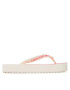 Calvin Klein Jeans Žabky Beach Sandal Flatform YW0YW00716 Écru - Pepit.sk