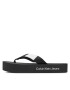 Calvin Klein Jeans Žabky Flatform Flipflop YW0YW00993 Čierna - Pepit.sk