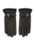 Calvin Klein Pánske rukavice Leather Rivet Gloves K50K507425 Čierna - Pepit.sk