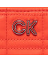 Calvin Klein Puzdro na telefón Re-Lock Quilt Phone Pouch K60K609911 Koralová - Pepit.sk