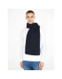 Calvin Klein Šál Classic Cotton Rib Knit Scarf K50K510996 Tmavomodrá - Pepit.sk