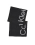 Calvin Klein Šál Logo Reverso Tonal Scarf 40X180 K60K611117 Čierna - Pepit.sk