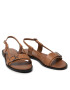 Calvin Klein Sandále Almond Flat Sandal W/Hdw HW0HW00680 Hnedá - Pepit.sk