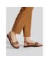 Calvin Klein Sandále Almond Flat Sandal W/Hdw HW0HW00680 Hnedá - Pepit.sk