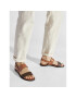 Calvin Klein Sandále Alomnd Flat Sandal Mono Mix HW0HW00821 Hnedá - Pepit.sk