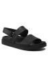 Calvin Klein Sandále Back Strap Sandal Lth HM0HM00468 Čierna - Pepit.sk