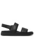 Calvin Klein Sandále Back Strap Sandal Lth HM0HM00946 Čierna - Pepit.sk