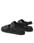 Calvin Klein Sandále Back Strap Sandal Lth HM0HM00946 Čierna - Pepit.sk