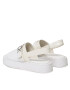 Calvin Klein Sandále Dress Wedge Sandal HW0HW01605 Biela - Pepit.sk