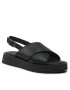 Calvin Klein Sandále Flatform Sandal Hf HW0HW01139 Čierna - Pepit.sk