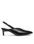 Calvin Klein Sandále Geo Stil Slingback Pump 50 HW0HW01345 Čierna - Pepit.sk