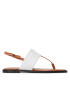 Calvin Klein Sandále Squared Flat Tp Sandal He HW0HW008180HF Biela - Pepit.sk