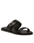 Calvin Klein Šľapky Almond Flat Slide W/Hdw HW0HW00679 Čierna - Pepit.sk