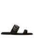 Calvin Klein Šľapky Almond Flat Slide W/Hdw HW0HW00679 Čierna - Pepit.sk