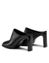 Calvin Klein Šľapky Curved Stil Mule 80 HW0HW01542 Čierna - Pepit.sk