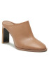 Calvin Klein Šľapky Curved Stil Mule 80 HW0HW01542 Hnedá - Pepit.sk