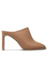 Calvin Klein Šľapky Curved Stil Mule 80 HW0HW01542 Hnedá - Pepit.sk