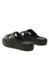 Calvin Klein Šľapky Double Strap Slipper HM0HM00967 Čierna - Pepit.sk