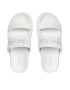 Calvin Klein Šľapky Ergonomic Slide Perf/Patent HW0HW00685 Biela - Pepit.sk