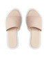 Calvin Klein Šľapky Flatform Slide - Canv Mono HW0HW00893 Béžová - Pepit.sk