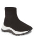 Calvin Klein Sneakersy 2 Piece Sole Runner Sock Boot HW0HW01641 Čierna - Pepit.sk