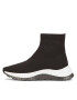 Calvin Klein Sneakersy 2 Piece Sole Runner Sock Boot HW0HW01641 Čierna - Pepit.sk