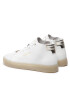 Calvin Klein Sneakersy Cupsole Unlined High Top-Lth HW0HW01052 Biela - Pepit.sk