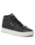 Calvin Klein Sneakersy Cupsole Unlined High Top-Lth HW0HW01052 Čierna - Pepit.sk