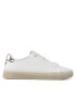 Calvin Klein Sneakersy Cupsole Unlined Lace Up-Lth HW0HW01055 Biela - Pepit.sk