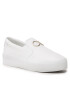 Calvin Klein Sneakersy Flatform Cupsole Slip On W/Hw HW0HW01421 Biela - Pepit.sk