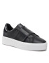 Calvin Klein Sneakersy Flatform Slip On-Hf Logo HW0HW01175 Čierna - Pepit.sk