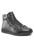 Calvin Klein Sneakersy High Top Lace Up W/Zip HM0HM00509 Čierna - Pepit.sk