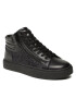 Calvin Klein Sneakersy High Top Lace Up W/Zip Mono HM0HM01046 Čierna - Pepit.sk