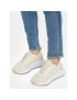 Calvin Klein Sneakersy Intern Wedge Lace Up - Epi Mono HW0HW01663 Écru - Pepit.sk