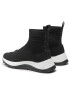 Calvin Klein Sneakersy Knit Sock Boot HW0HW00673 Čierna - Pepit.sk