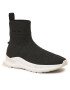 Calvin Klein Sneakersy Knit Sock Boot HW0HW01539 Čierna - Pepit.sk