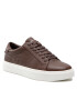 Calvin Klein Sneakersy Low Top Lace Up Lth HM0HM00742 Hnedá - Pepit.sk