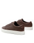 Calvin Klein Sneakersy Low Top Lace Up Lth HM0HM00742 Hnedá - Pepit.sk