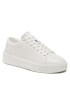 Calvin Klein Sneakersy Low Top Lace Up Lth HM0HM00930 Biela - Pepit.sk