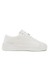 Calvin Klein Sneakersy Low Top Lace Up Lth HM0HM00930 Biela - Pepit.sk