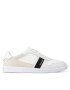 Calvin Klein Sneakersy Low Top Lace Up Mix HM0HM00491 Biela - Pepit.sk