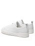 Calvin Klein Sneakersy Low Top Lace Up Sm Lth HM0HM00677 Biela - Pepit.sk