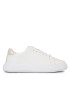 Calvin Klein Sneakersy Raised Cupsole Lace Up HW0HW01668 Biela - Pepit.sk