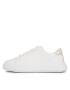 Calvin Klein Sneakersy Raised Cupsole Lace Up HW0HW01668 Biela - Pepit.sk